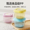 Baby food boxes that can be steamed, boiled, microwave-heated, refrigerated, fresh-keeping boxes, egg custard bowls, food storage boxes, and gift customization details Picture